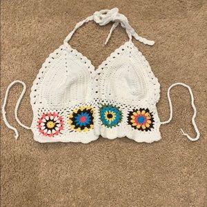 Zaful knitted crop top